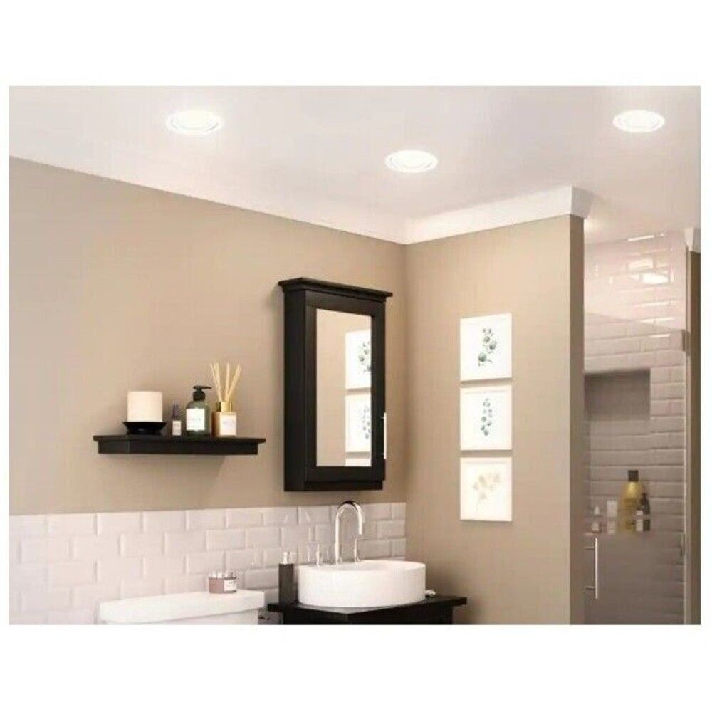 Commercial Electric 6" Slim LED Color Changing Directional Light Recessed Kit
